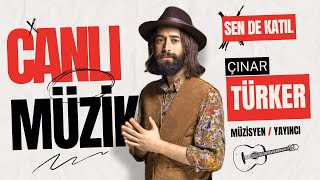 ÇINAR TÜRKER CANLI KONSER YAYINI 🎶🕺🎸 [upl. by Ocirred161]