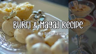 Burfi amp Magaj Recipe  Dessert  Ramadan Recipes  South African [upl. by Onitrof982]