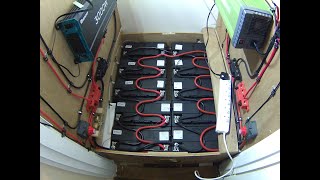 Battery Bank 1300Ah For My 12v House Electric [upl. by Anabal]