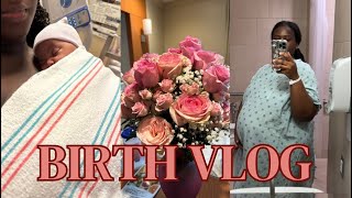 MY BIRTH VLOG Baby girl is here  My Hospital stay experience [upl. by Dottie653]