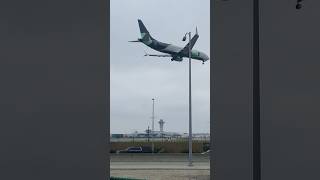 Flair Airlines Boeing 737 Arriving At LAX From Vancouver Canada 🇨🇦 planespotting innout lax [upl. by Uriiah]