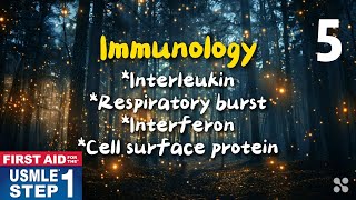 Immunology Cytokine Interleukin Respiratory Burst 2024 First Aid USMLE Step 1 usmlestep1 [upl. by Carbone]