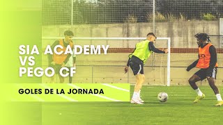 Goles SIA Academy vs Pego CF [upl. by Edwina]