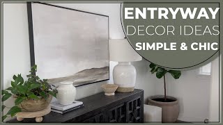 Simple Entryway Decorating Ideas 2022  Entryway Home Decor  Small Entryway Decorating Ideas [upl. by Auliffe632]