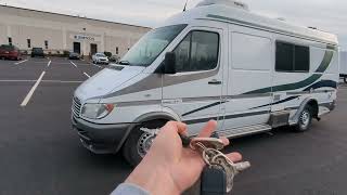 4K Review 2004 Dodge Sprinter MB Cruiser Forest River Motorhome RV Virtual TestDrive amp Walkaround [upl. by Wadleigh]