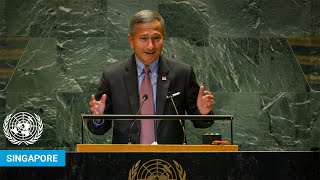 🇸🇬 Singapore  Foreign Minister Addresses United Nations General Debate 79th Session  UNGA [upl. by Maudie]