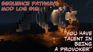 Minecraft Sequence Pathways Mod Log 16  Hunter Lucky One Poet Rework Structures and more [upl. by Okin]