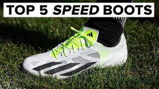 The 5 BEST speed boots in 2023 [upl. by Demaria]