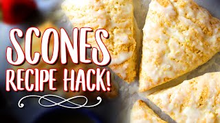 My SECRET 🤐Homemade Scones Recipe Hack 😏😍 [upl. by Walters]