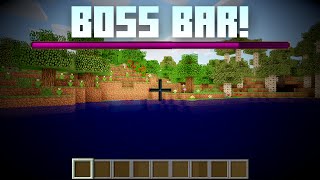 Minecraft  BossBAR Auto announce messages on a bar  Plugin Tutorial [upl. by Adiaros]