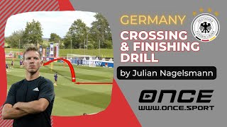 Germany  crossing and finishing drill from Julian Nagelsmann [upl. by Llednor]