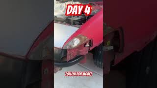 Day 4 of my AE86 restoration ae86 ae86trueno trd diypaint [upl. by Selij]