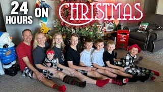 24 Hours with 7 Kids on Christmas 2022 [upl. by Bergen217]