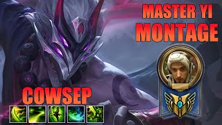 Cowsep Master Yi Montage  Master Yi Main [upl. by Ekal]