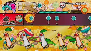 quotJirikihongan Revolutionquot Hard FC Taiko Rhythm Festival HD Gameplay Switch [upl. by Scrogan160]