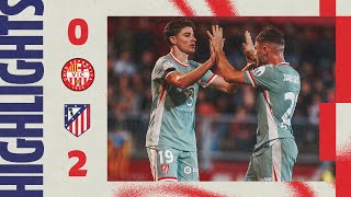 HIGHLIGHTS  UE Vic 02 Atlético de Madrid  Copa del Rey  Primera Ronda  Temporada 20242025 [upl. by Aspasia]