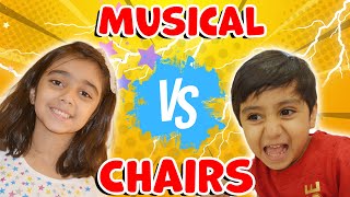 Musical Chairs Song I Musical Chairs Game For Kids [upl. by Ahsimit]