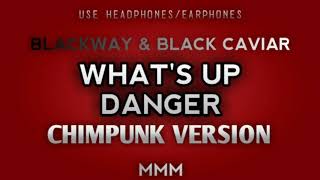 Whats up dangerChipmunk versionBlackway amp Black caviarTriple M [upl. by Trebreh]