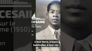 Aime césaire et ses pensées [upl. by Yatnwahs]