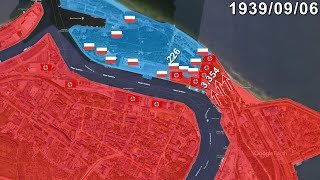 Battle of Westerplatte in 30 second using Google Earth [upl. by Torray425]