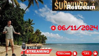 Live Survivor 06112024 με ζωντανο σχολιασμο [upl. by Blim]