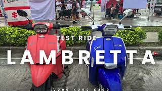 Test Ride Lambretta [upl. by Trebeh808]