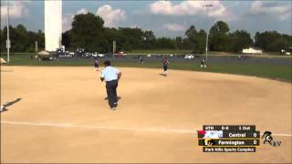 Farmington Knights Softball vs Central Rebels 9315 [upl. by Adnohsad]