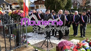 Maurienne Reportage 101  Cérémonies du 11 novembre [upl. by Annairam]