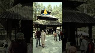 Hadimba Temple  Ancient Cave Temple in Old Manali shorts Manali Dussehra [upl. by Soiritos158]