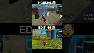 Normal  Editing 🔥 Free Fire Capcut Edit [upl. by Eugatnom12]