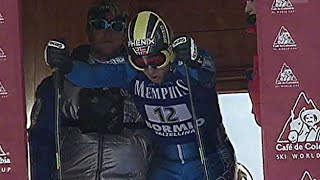 Lasse Kjus wins downhill Bormio 1995 [upl. by Adnilram54]