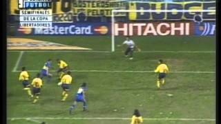 Boca 4 America 1 Copa Libertadores 2000 Los goles [upl. by Chita671]