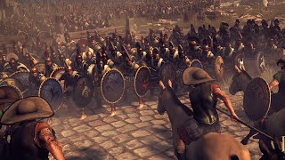 LIVE Total War Rome 2 Wrath of Sparta DLC  ONLINE BATTLES [upl. by Suidaht]