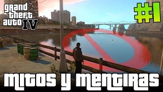 GTA IV  Mitos y Mentiras 1  No se puede nadar bajo el agua no existen animales y más [upl. by Ailisab917]