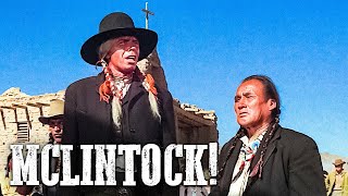 McLintock  WESTERN MOVIE  John Wayne  Free Cowboy Film  Full Movie [upl. by Refinnaej]