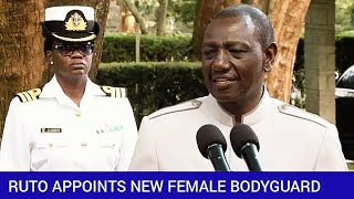 POLITICS Why President Ruto Appointed New Female Bodyguard Lt Colonel Joan Osweto [upl. by Orimar]