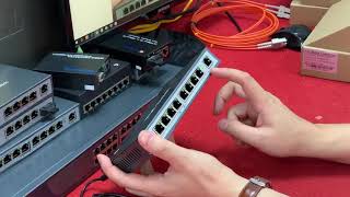 Switch POE 8 Cổng 10100M GNETCOM  0888303636 [upl. by Deming]