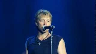 Jon Bon Jovi  Hallelujah  6345789 07262012 [upl. by Hnamik]