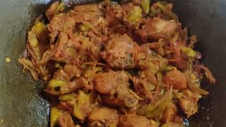 🌶️ SPICY 🔥 RECIPE CHICKEN CHILLI🌶️😝😋😋 [upl. by Nnahtur210]