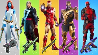 NEW RANDOM MARVEL Skin Challenge in Fortnite [upl. by Smail97]