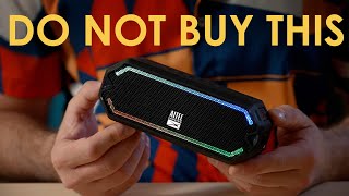 Dont buy the Altec Lansing HydraJolt  Bluetooth Speaker Review [upl. by Hefter744]