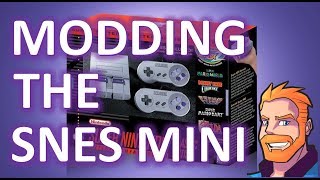 SNES Classic Edition modding How to mod the SNES Mini with Hakchi2 and RetroArch [upl. by Bonnie]