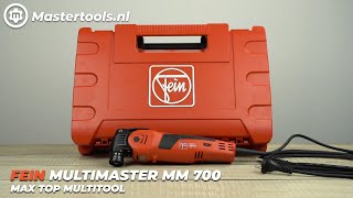 Fein Multimaster MM 700 Max Top Multitool  Mastertoolsnl [upl. by Acirtap807]