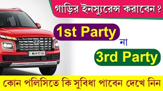 First Party amp Third Party Vehicle Insurance Difference 2024  Comprehensive Car Insurance 2024 [upl. by Irene]