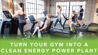 Turn Your Gym Into A Clean Energy Power Plant [upl. by Adlitam107]