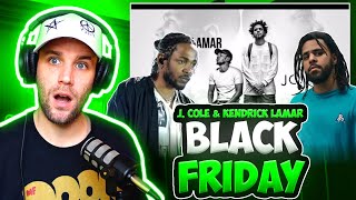 TWO GOATS ON BLACK FRIDAY  Rapper Reacts to J Cole amp Kendrick Lamar  Black Friday [upl. by Aloap]