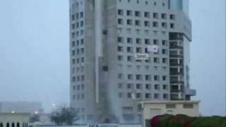 DOHA RYDGES HOTEL DEMOLITION [upl. by Ahtnicaj]