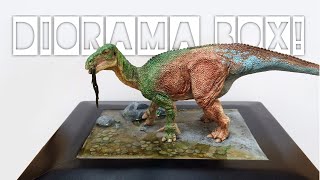 How to make a Diorama Box Realistic Water amp Painting Dinosaur amp Resin [upl. by Sacci]