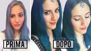 Hair Tutorial Capelli Blu e Verdi da Sirenetta  Consigli per tingere i capelli [upl. by Isabel]