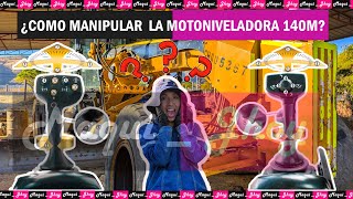 ¿COMO MANIPULAR MOTONIVELADORA SERIE quotMquot [upl. by Bivins]